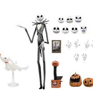 NECA Nightmare Before Christmas Ultimate Jack Skellington 7" Scale Action Figure